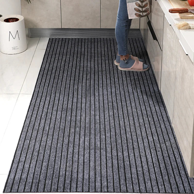 Washable Long Kitchen Rug and Anti-Slip Floor Mat for Outdoor Entrance and Terrace