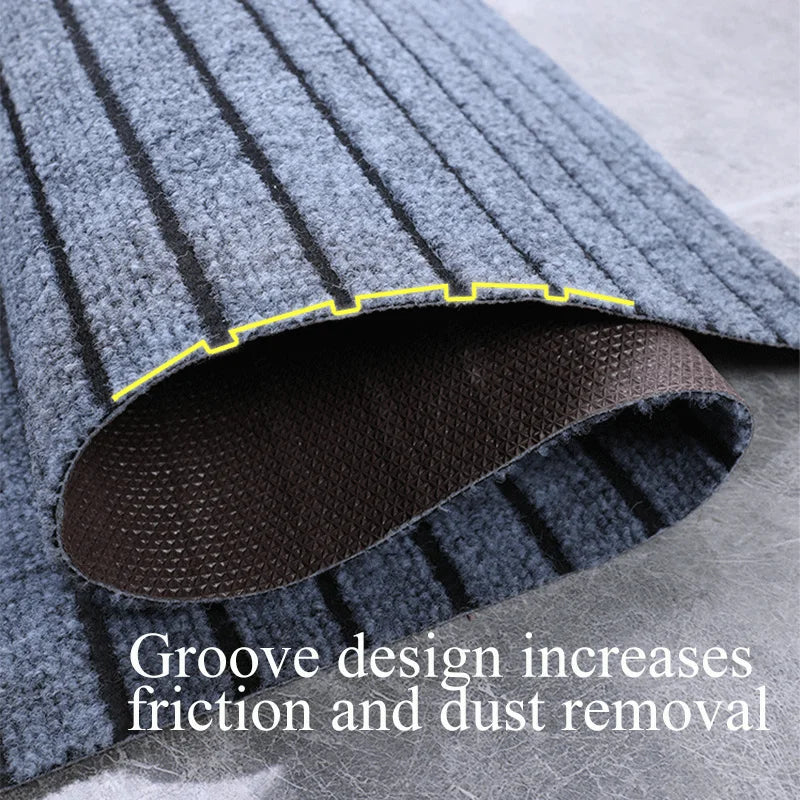 Washable Long Kitchen Rug and Anti-Slip Floor Mat for Outdoor Entrance and Terrace