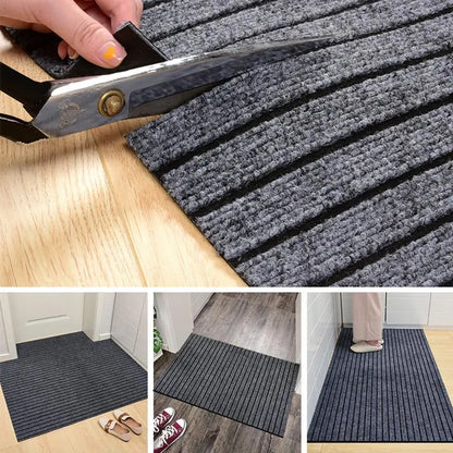 Washable Long Kitchen Rug and Anti-Slip Floor Mat for Outdoor Entrance and Terrace