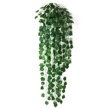Silk Eucalyptus Wall Hanging Bouquet - Artificial Ivy Leaf Decoration for Weddings and Events