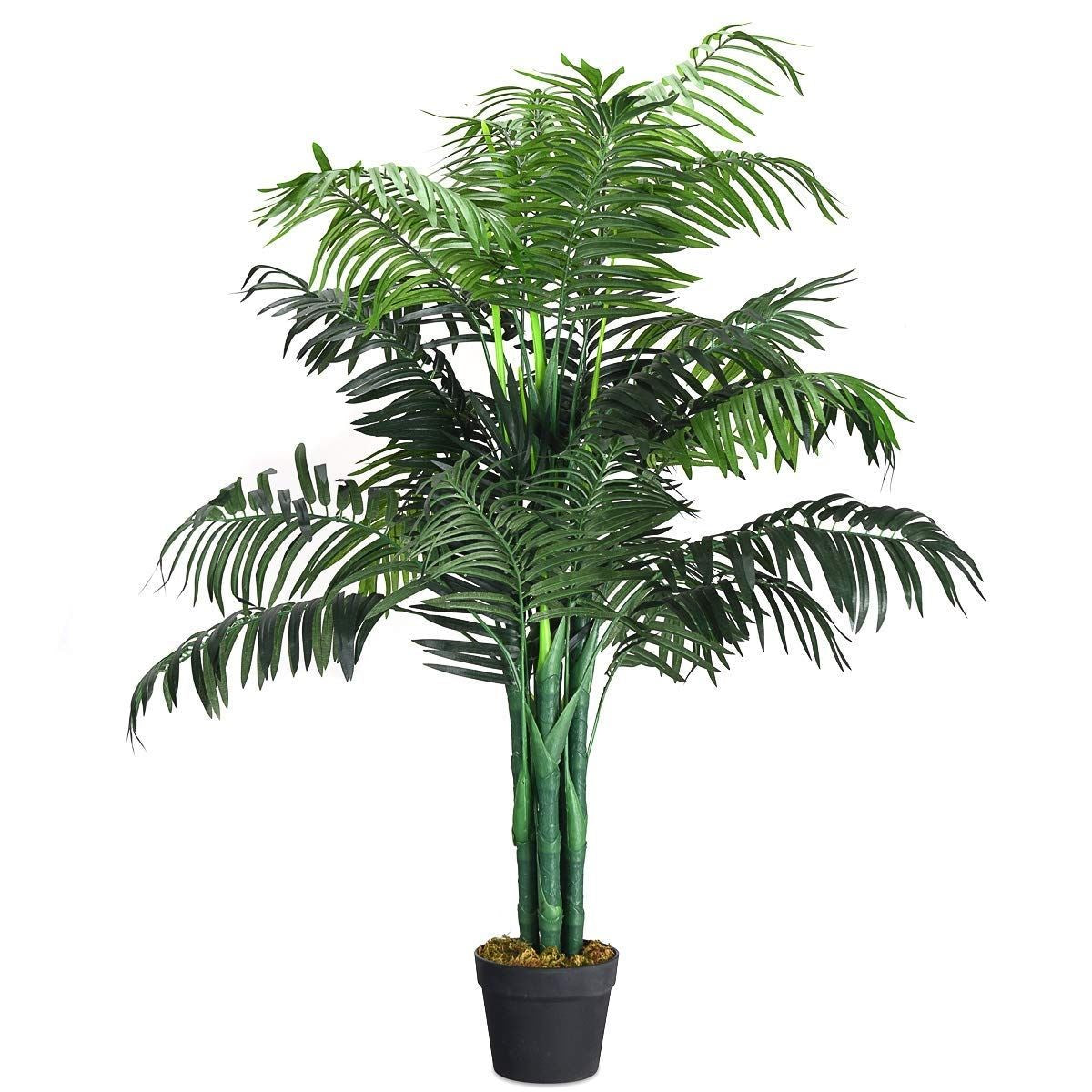 Palma Artificiale in Vaso - Albero Decorativo Interno di Altezza Circa 110 cm