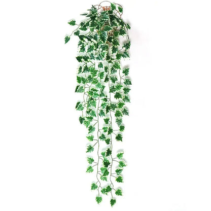 Silk Eucalyptus Wall Hanging Bouquet - Artificial Ivy Leaf Decoration for Weddings and Events