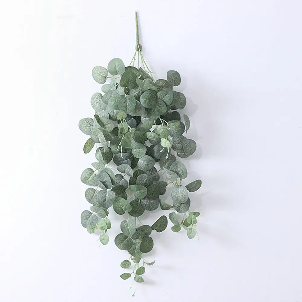 Silk Eucalyptus Wall Hanging Bouquet - Artificial Ivy Leaf Decoration for Weddings and Events