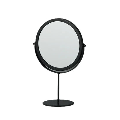 Elegant Metal Decorative Mirror for Desktop Makeup and Home Décor Accents