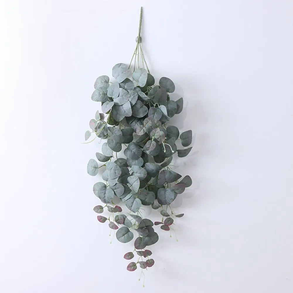 Silk Eucalyptus Wall Hanging Bouquet - Artificial Ivy Leaf Decoration for Weddings and Events